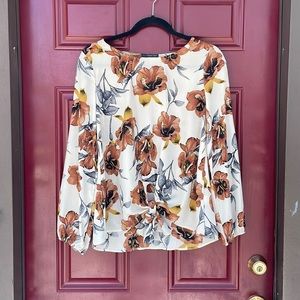 West Kei floral blouse. Size small